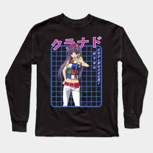 Funny Art Kyou Clannad Manga Long Sleeve T-Shirt